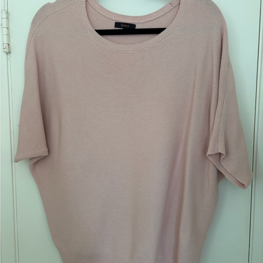 Quince Blush Short Sleeve Tee
